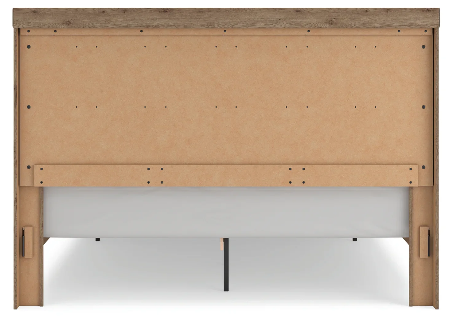 Oliandon - King Panel Storage Bed - Light Brown - Image 7