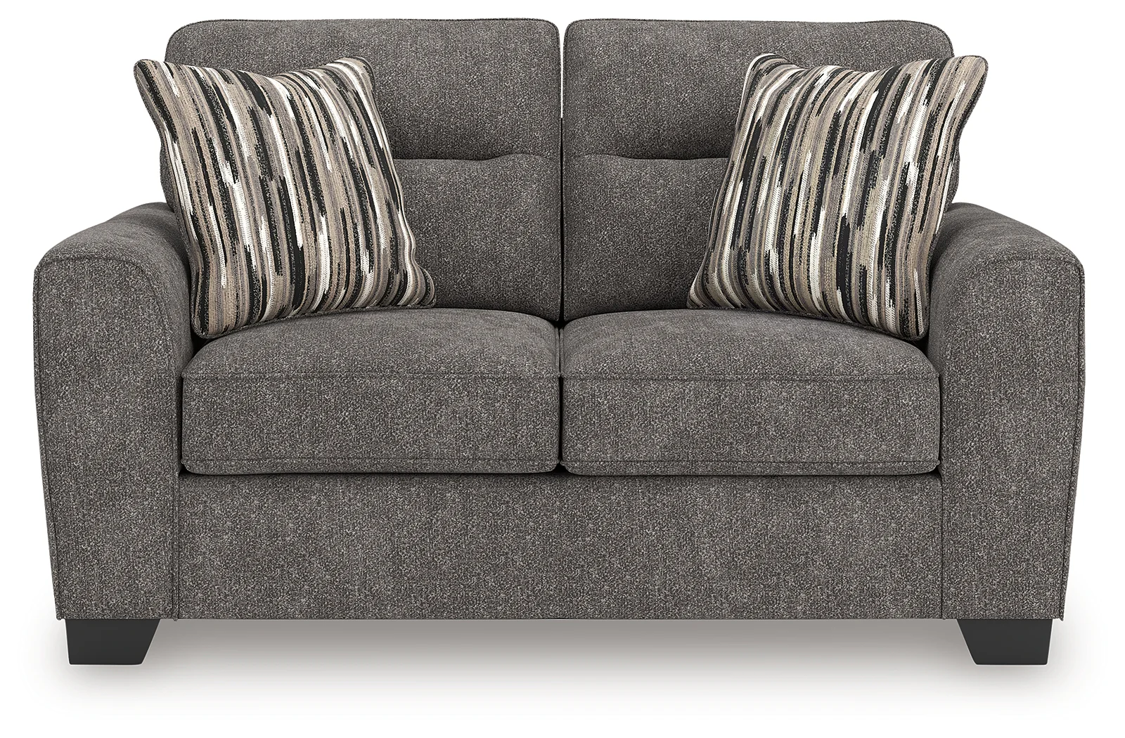 Olten - 2 Pc. - Sofa, Loveseat - Graphite - Image 8