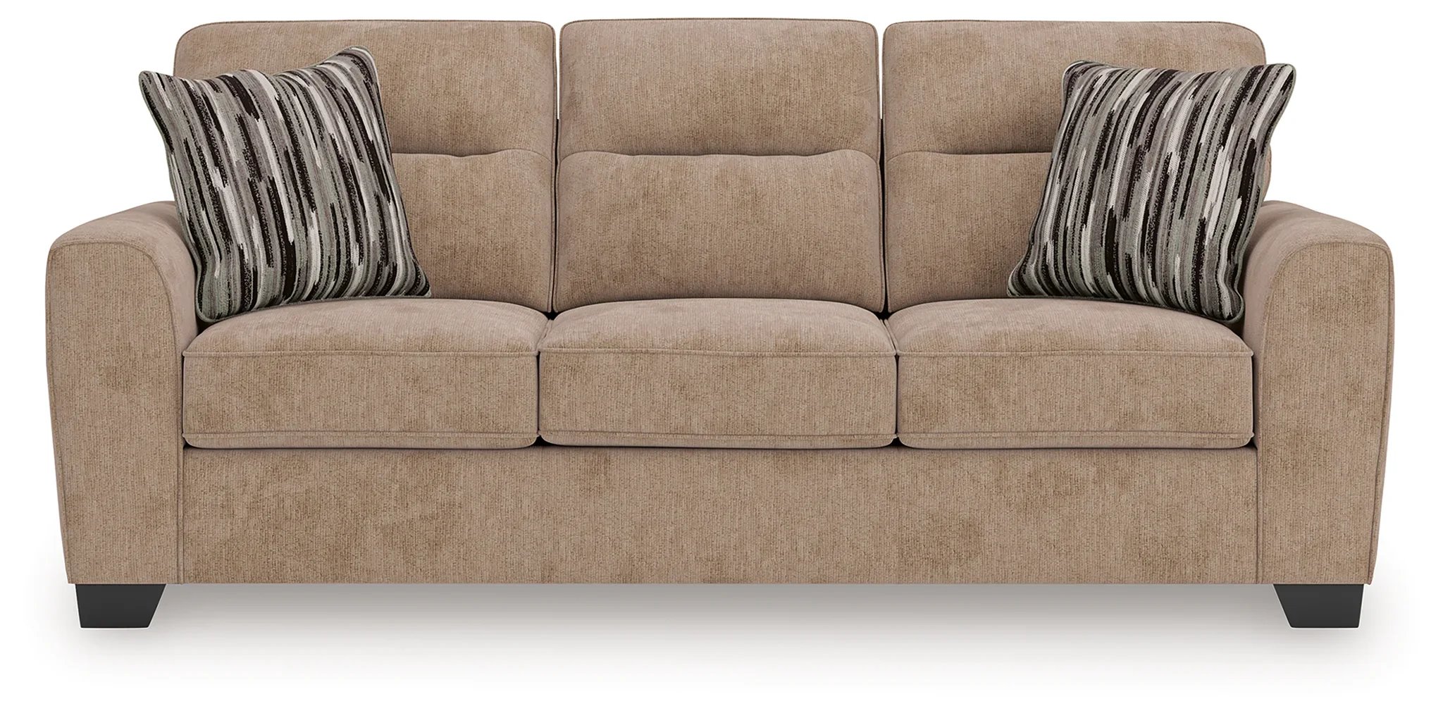 Olten - 4 Pc. - Sofa, Loveseat, Chair And A Half, Ottoman - Mocha - Image 2