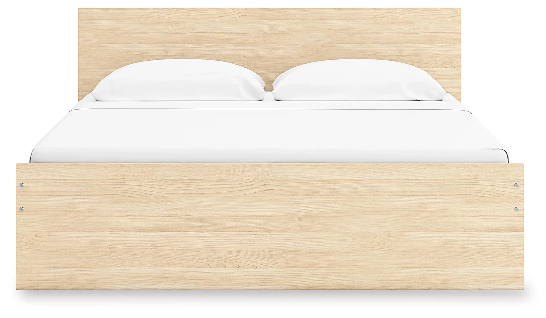 Onita - Natural - King Panel Platform Bed With Storage - Image 6