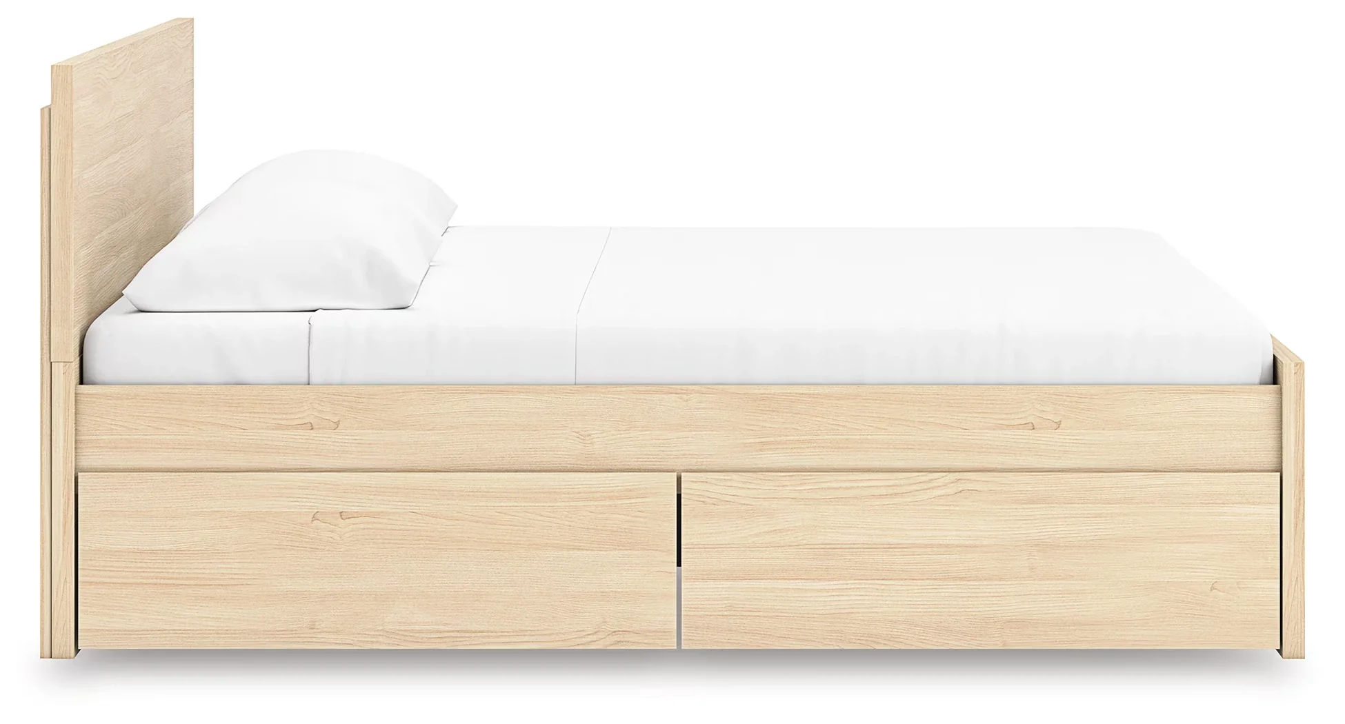 Onita - Natural - King Panel Platform Bed With Storage - Image 8