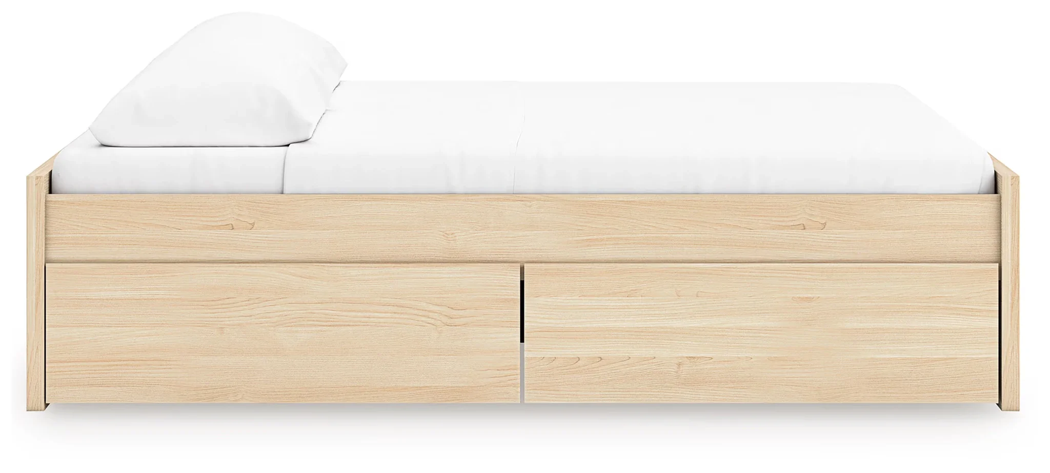 Onita - Natural - King Platform Bed With 2 Side Storage - Image 9