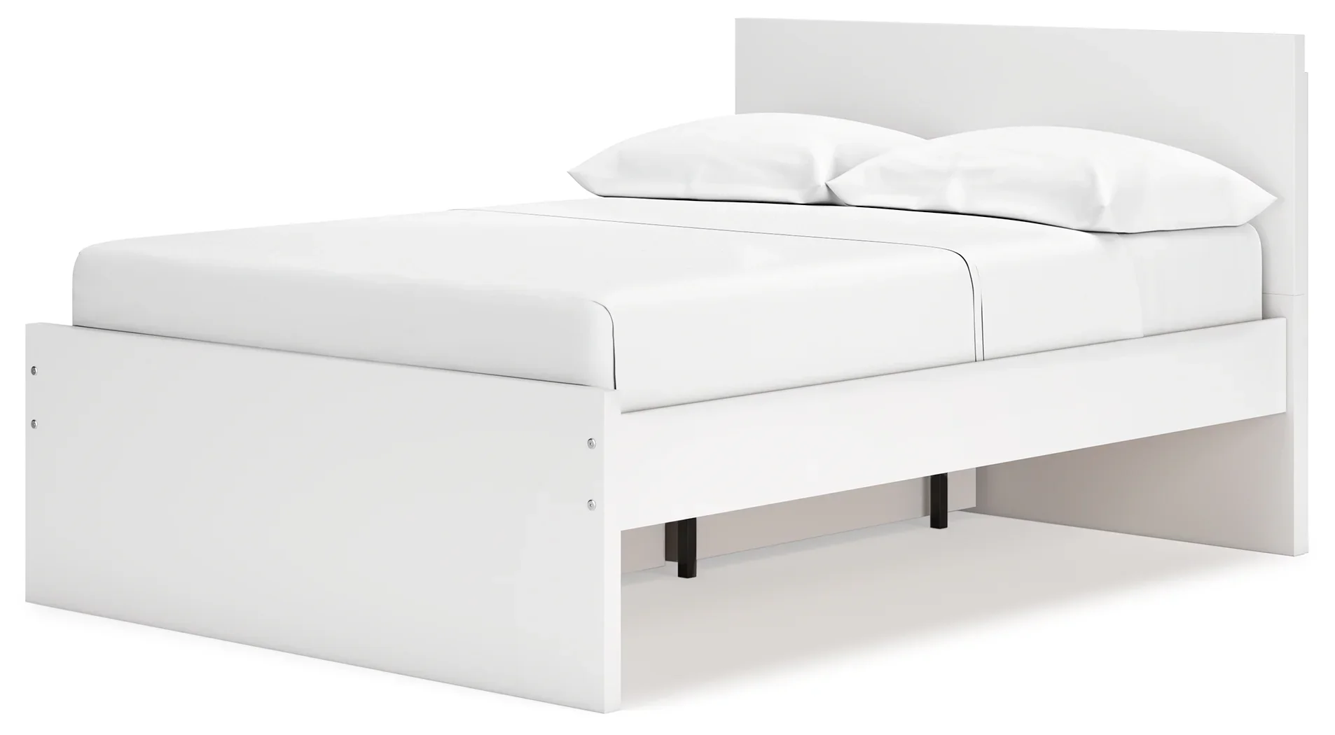 Onita - White - Full Panel Platform Bed With 1 Side Storage - Image 3