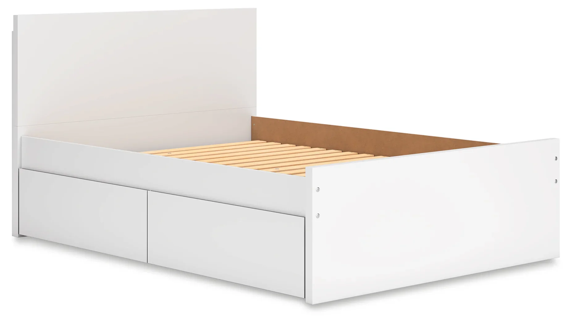 Onita - White - Full Panel Platform Bed With 2 Side Storage - Image 3