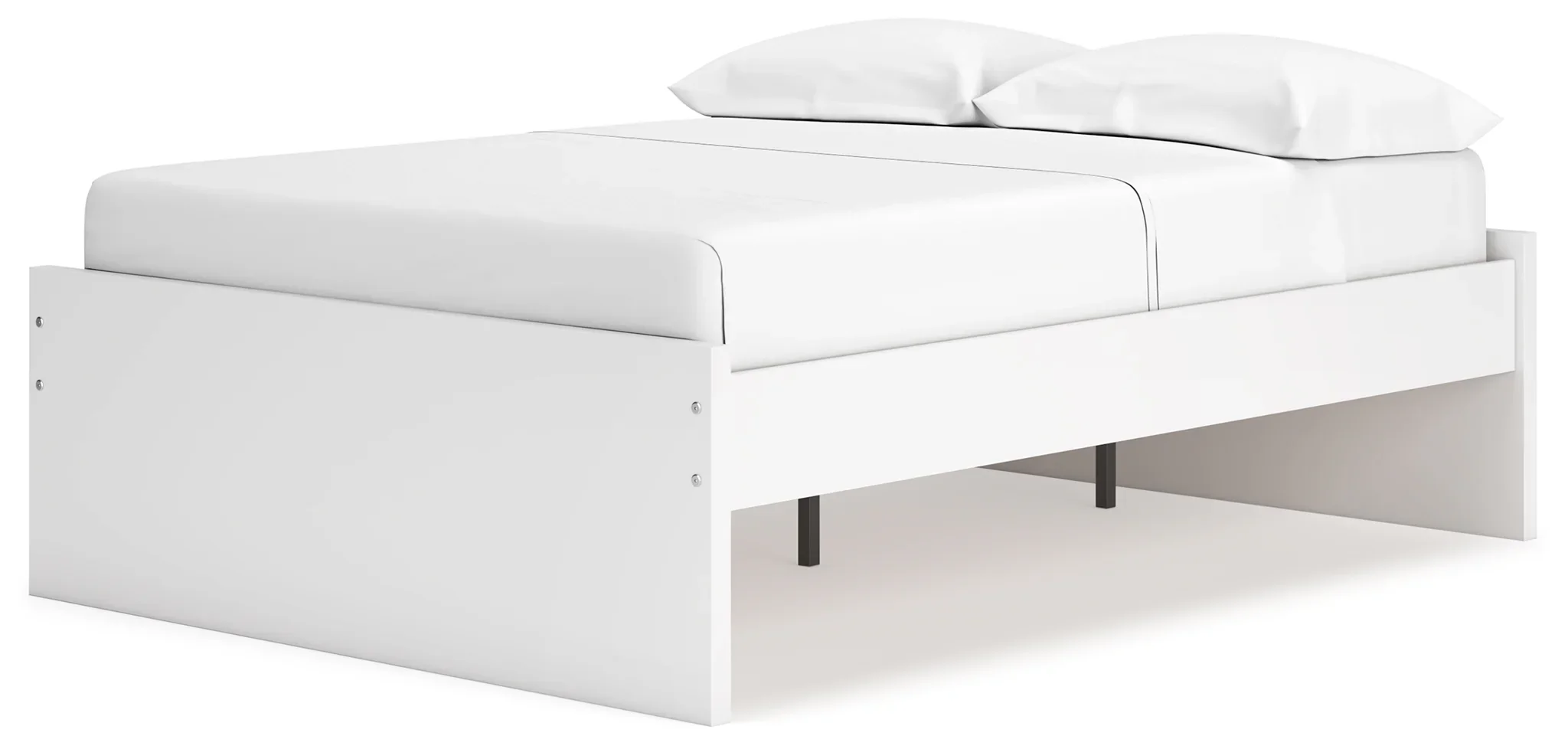 Onita - White - Full Platform Bed - Image 3