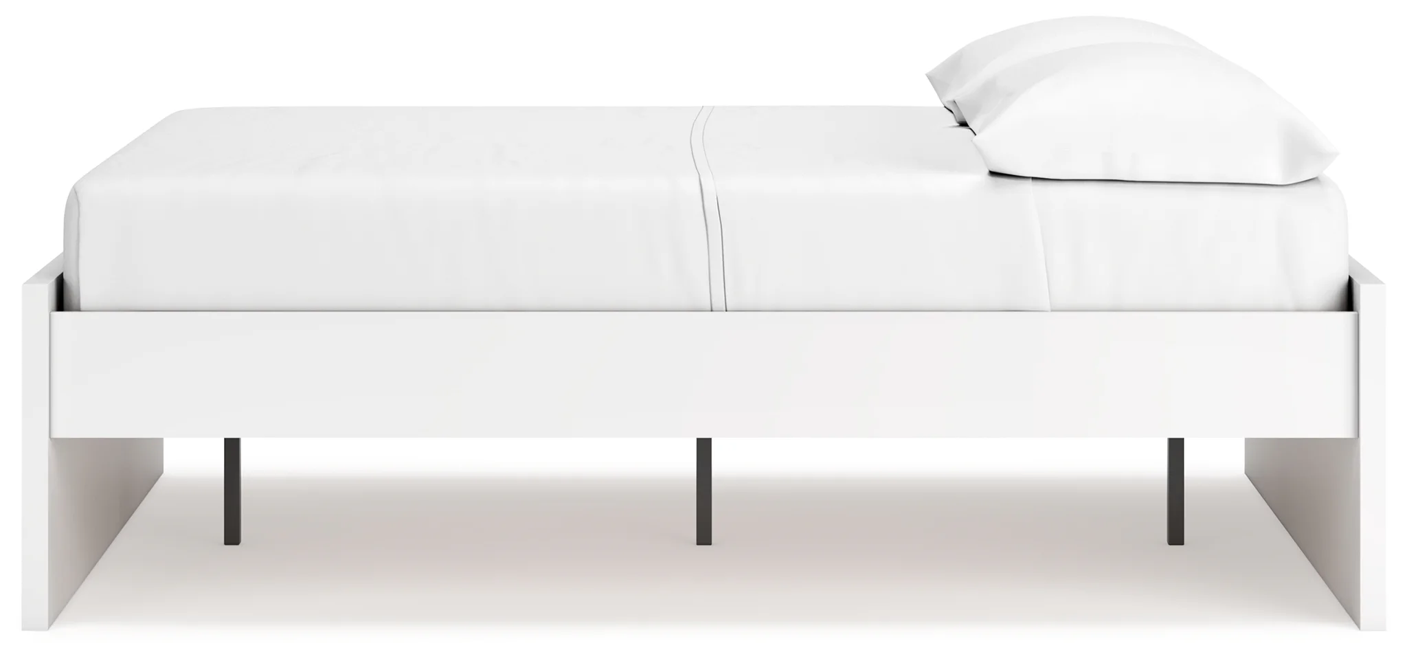 Onita - White - Full Platform Bed - Image 4