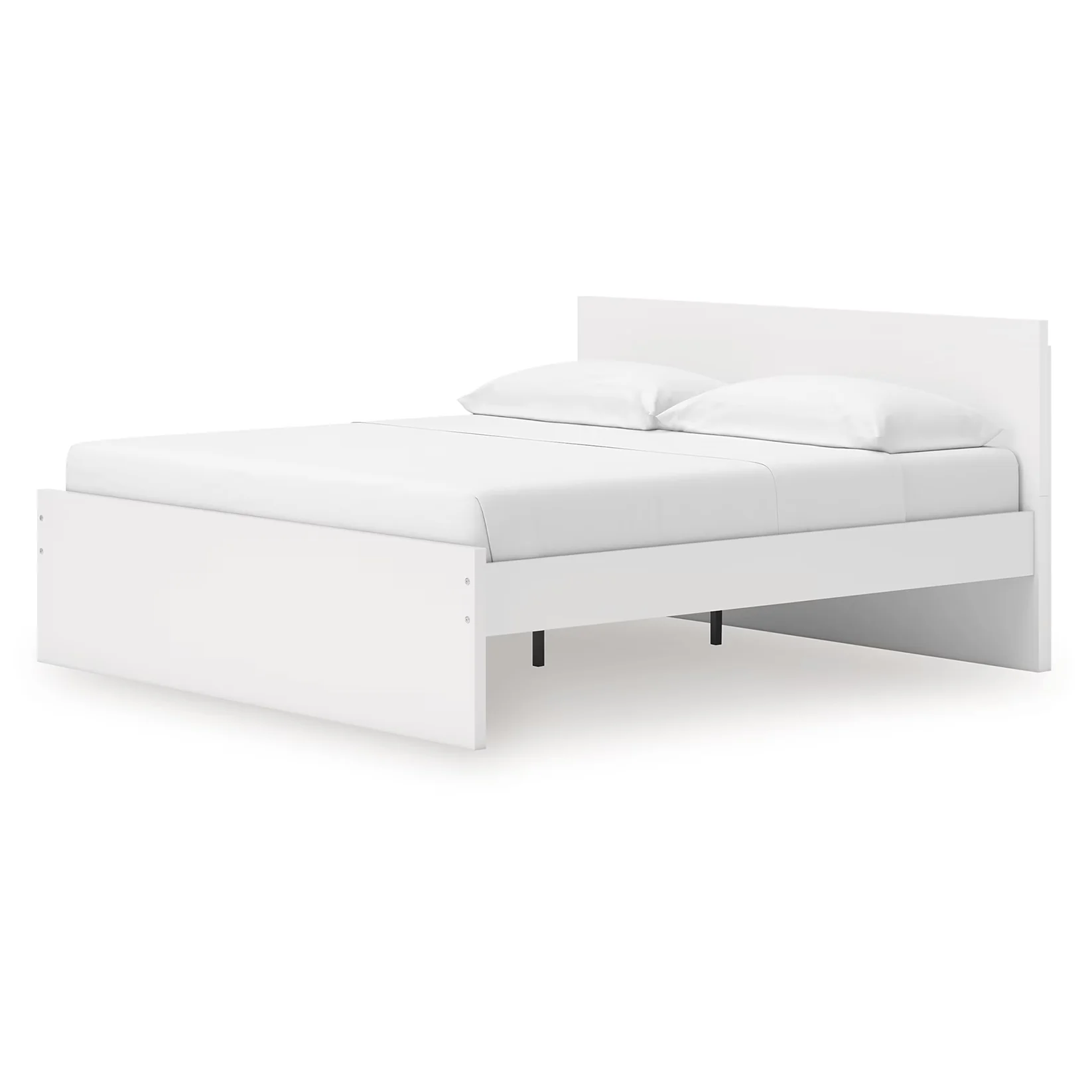 Onita - White - King Panel Platform Bed - Image 3