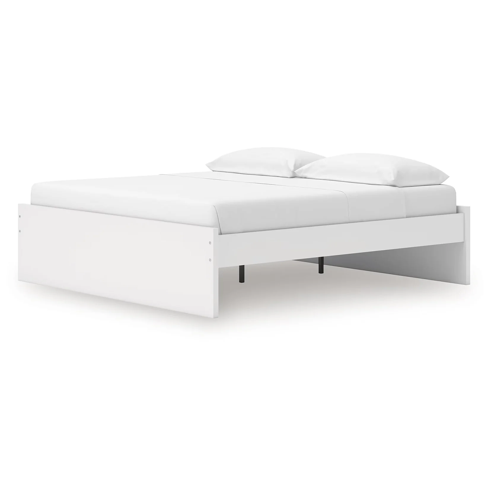 Onita - White - King Platform Bed - Image 4