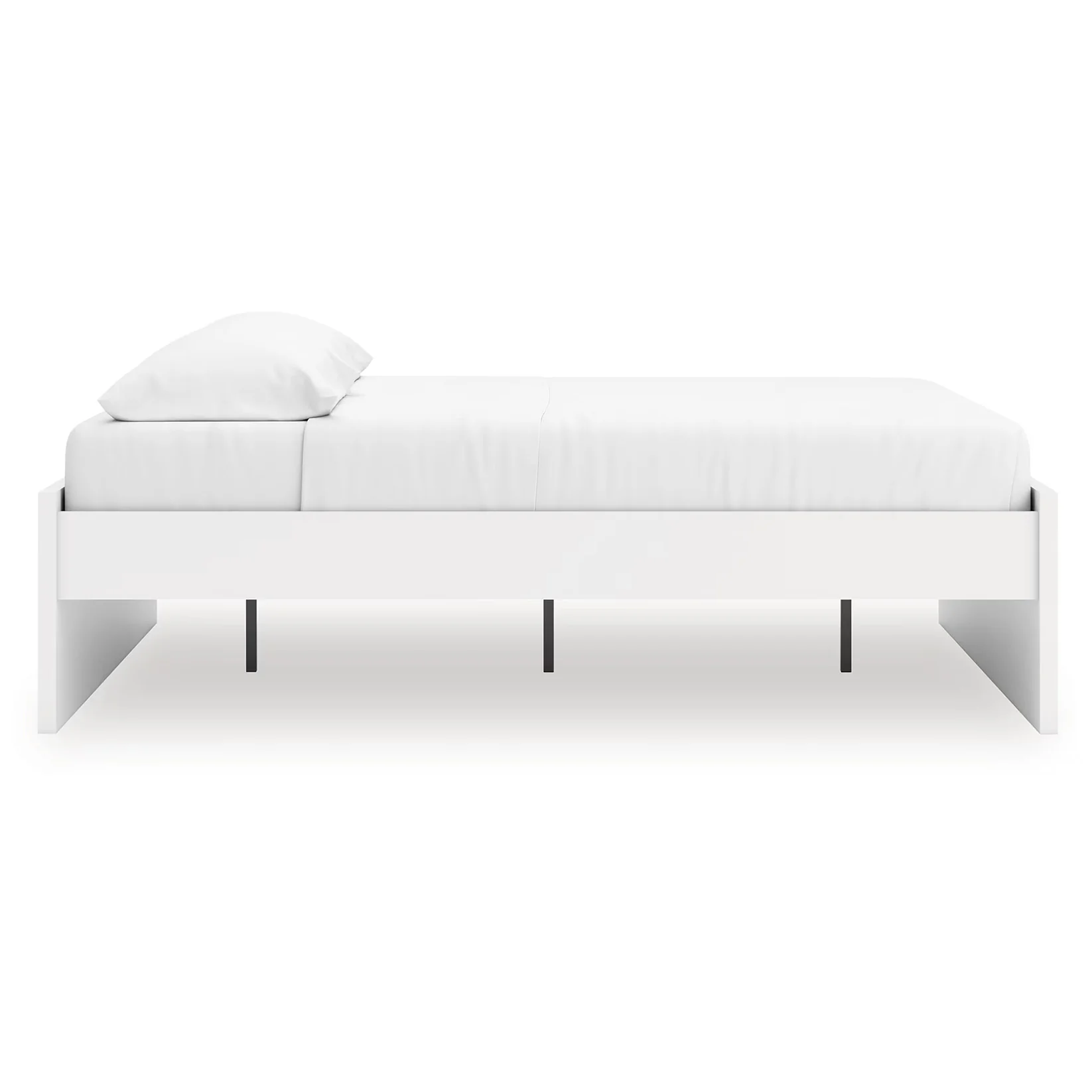 Onita - White - King Platform Bed - Image 5