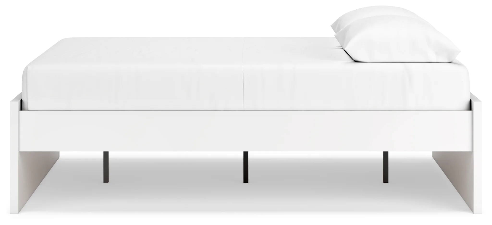 Onita - White - Queen Platform Bed - Image 4