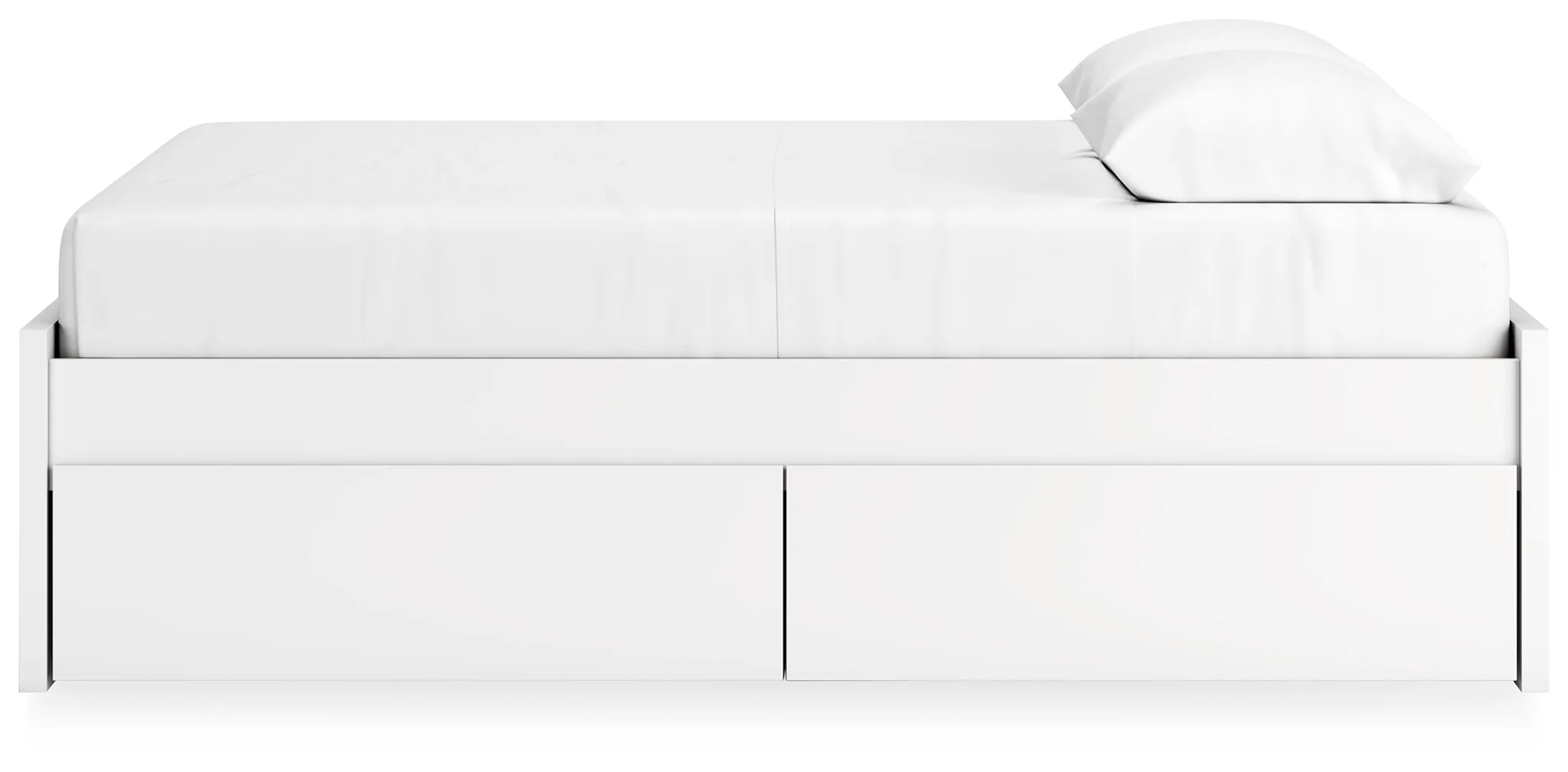 Onita - White - Queen Platform Bed With 2 Side Storage - Image 4