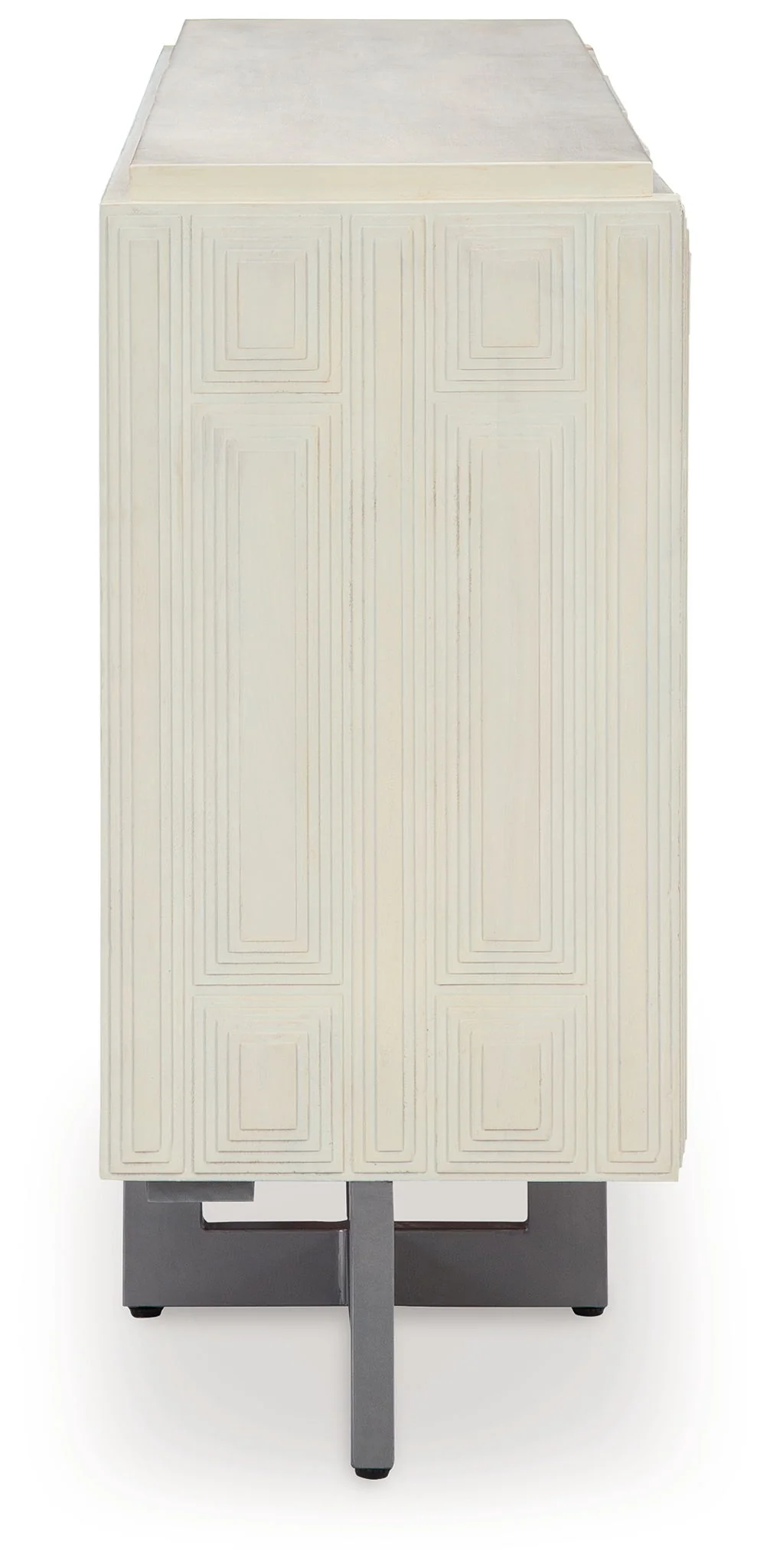 Ornawel - Distressed White - Accent Cabinet - Image 5