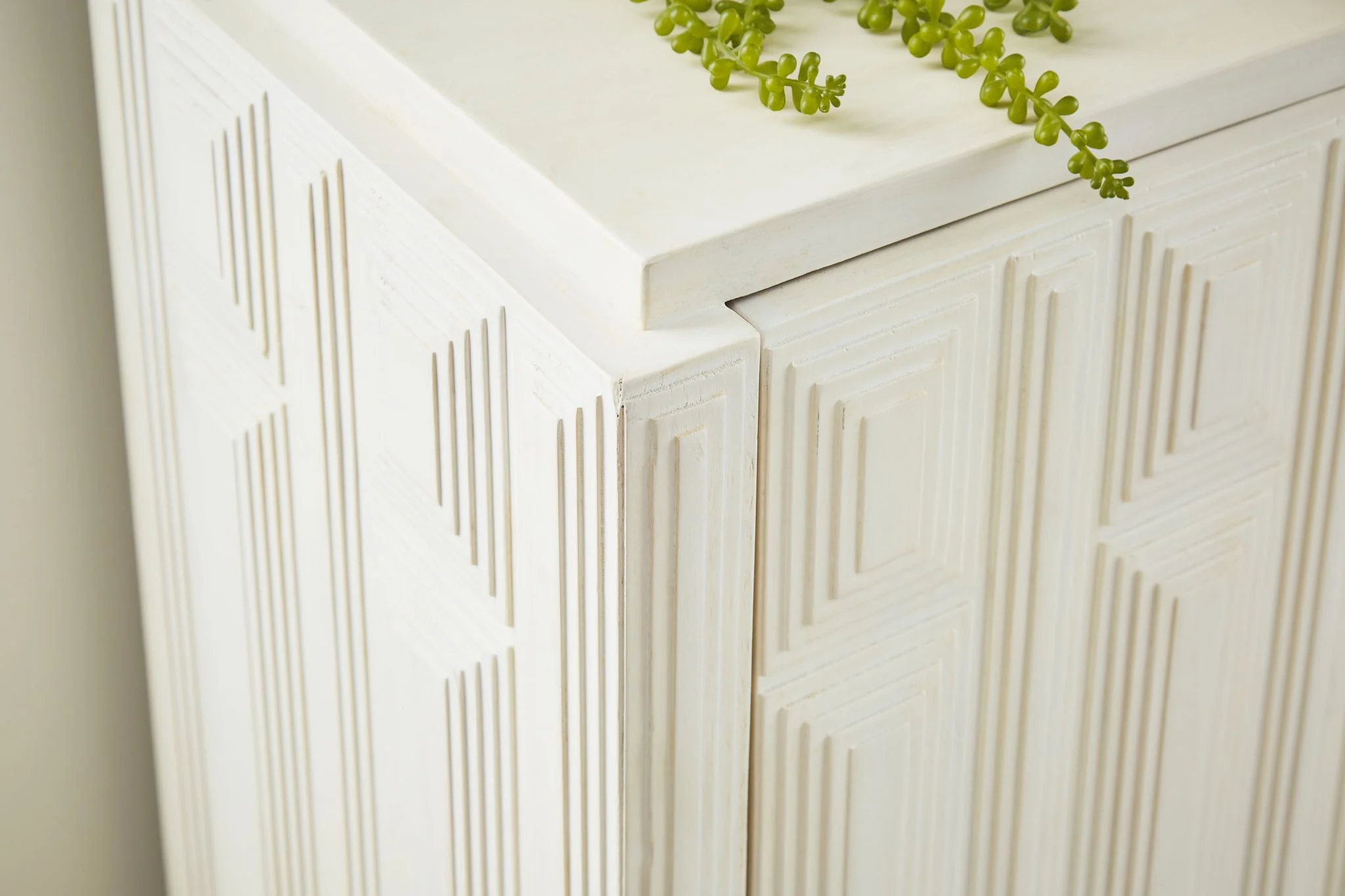 Ornawel - Distressed White - Accent Cabinet - Image 8