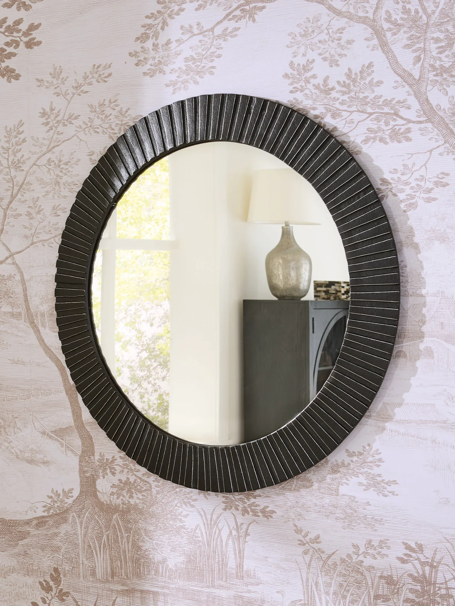 Ozias - Black - Accent Mirror - Image 2