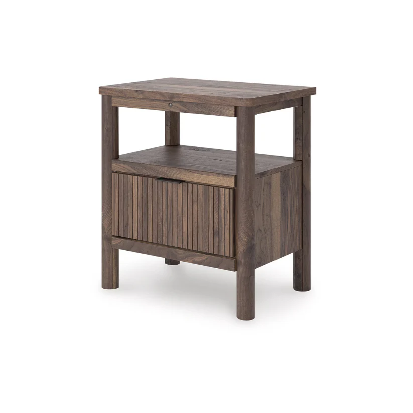 Pamytta - Brown - One Drawer Night Stand