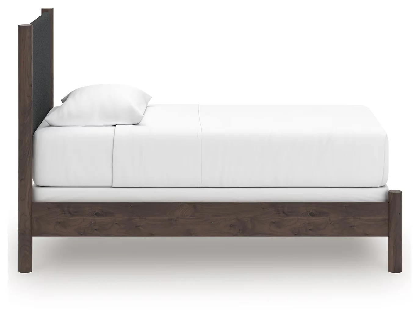 Pamytta - Brown - Twin Upholstered Panel Bed - Image 6