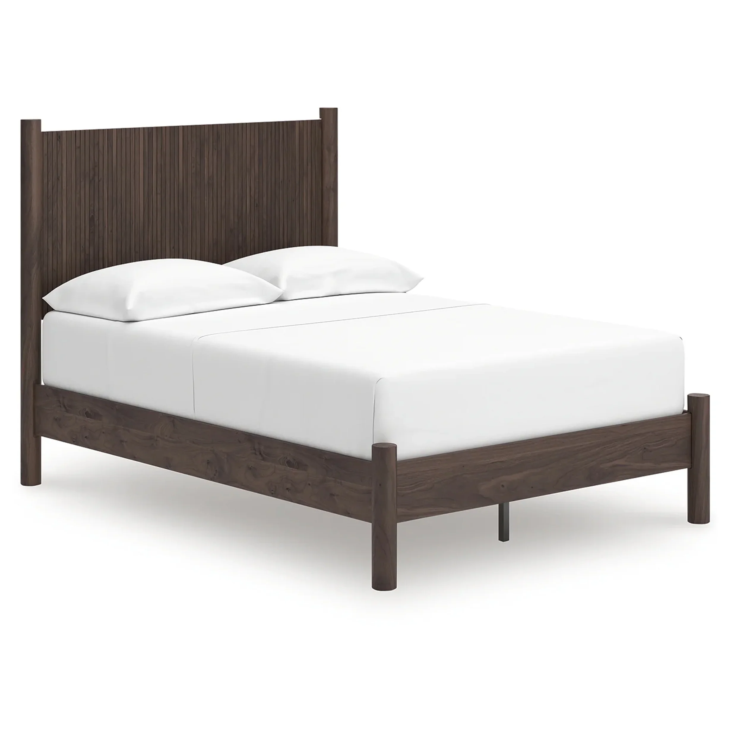 Pamytta - Full Panel Platform Bed - Brown