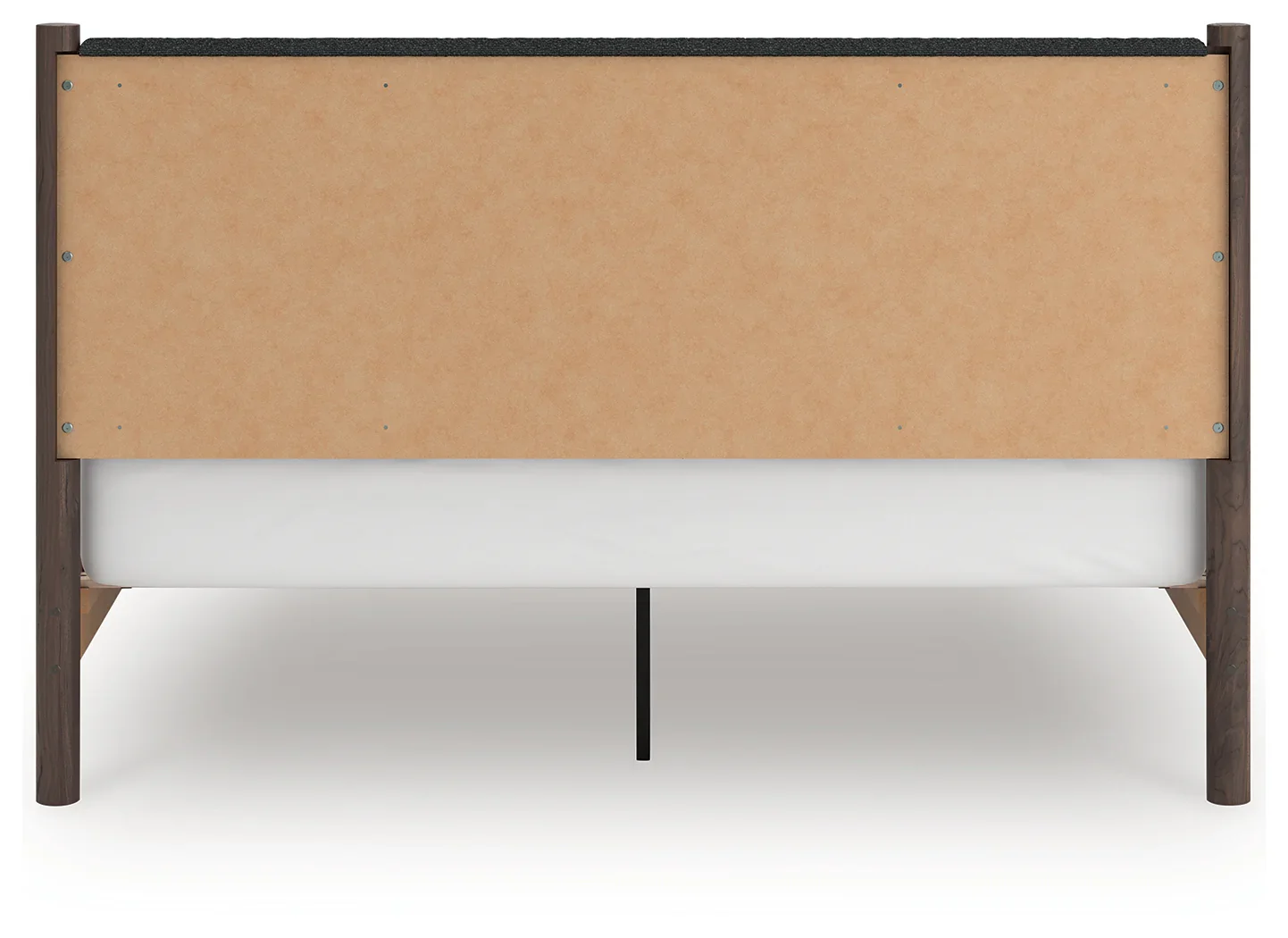 Pamytta - King Upholstered Panel Platform Bed - Brown - Image 6