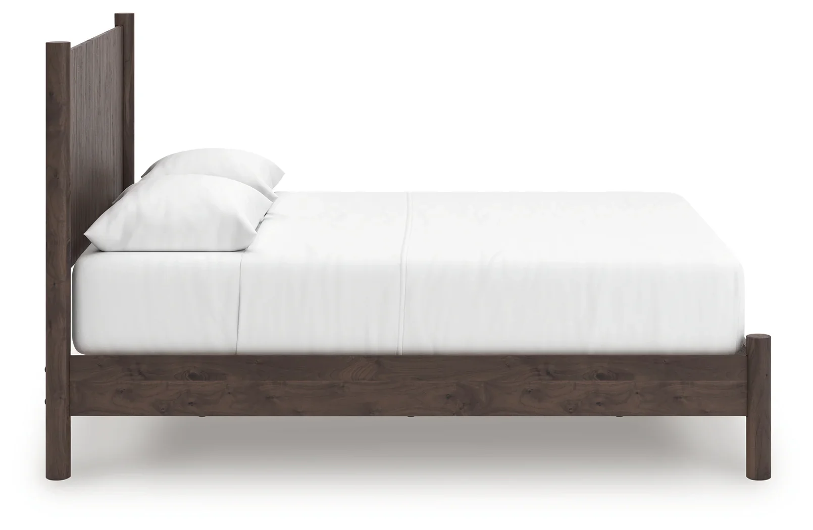Pamytta - Queen Panel Platform Bed - Brown - Image 5