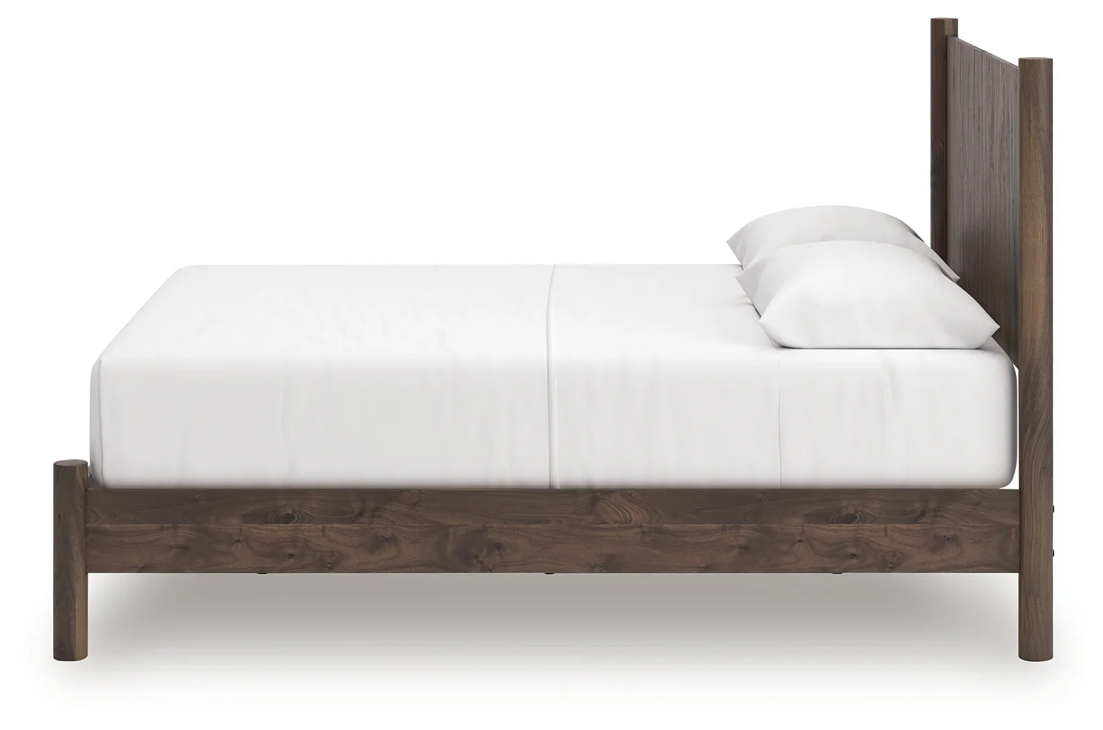 Pamytta - Queen Panel Platform Bed - Brown - Image 7