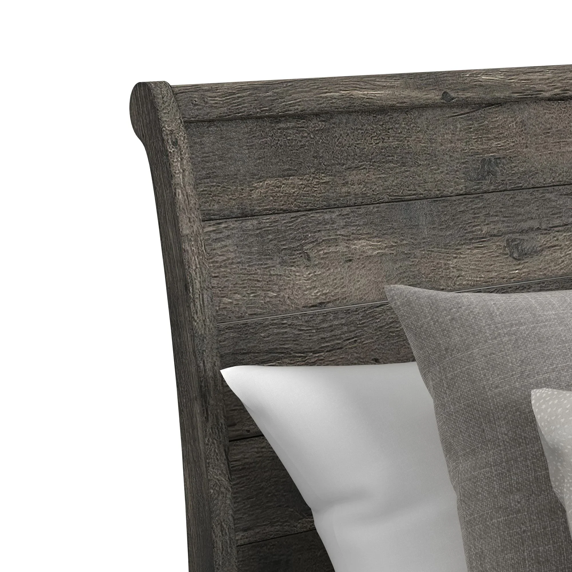 Park Ridge - Queen Sleigh Storage Bed - Charcoal - Image 3