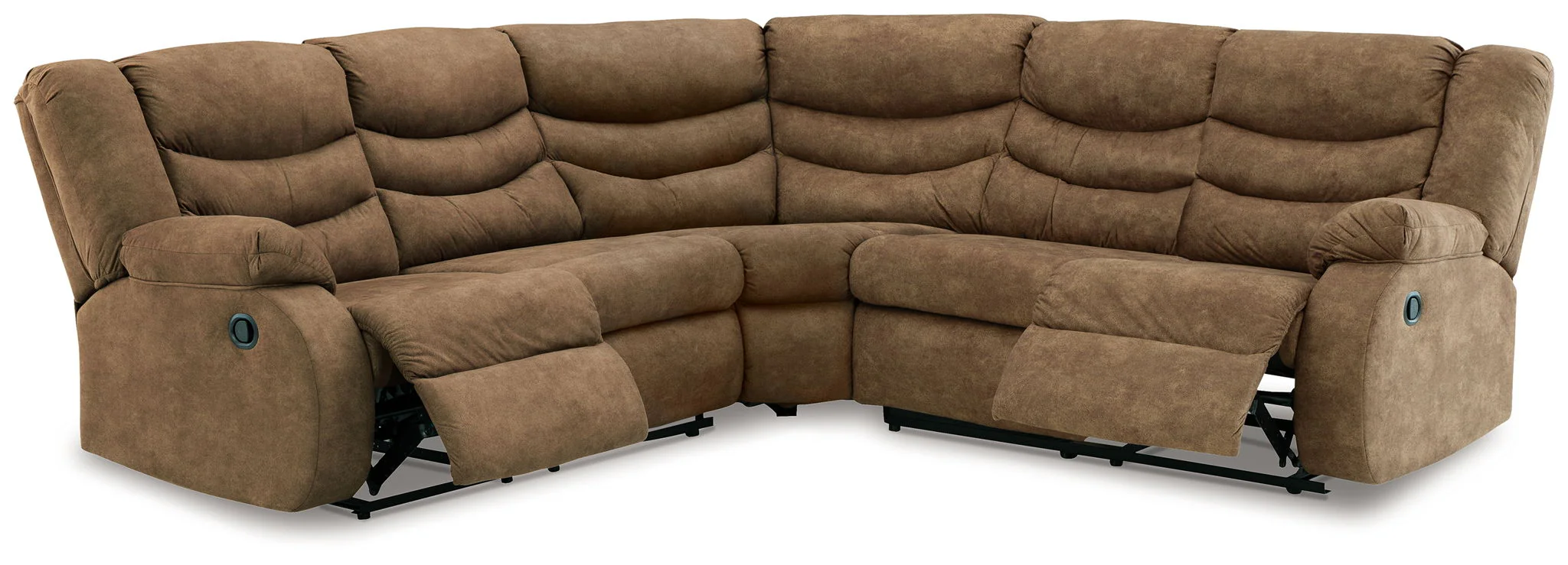 Partymate - Brindle - 2-Piece Reclining Sectional - Image 3