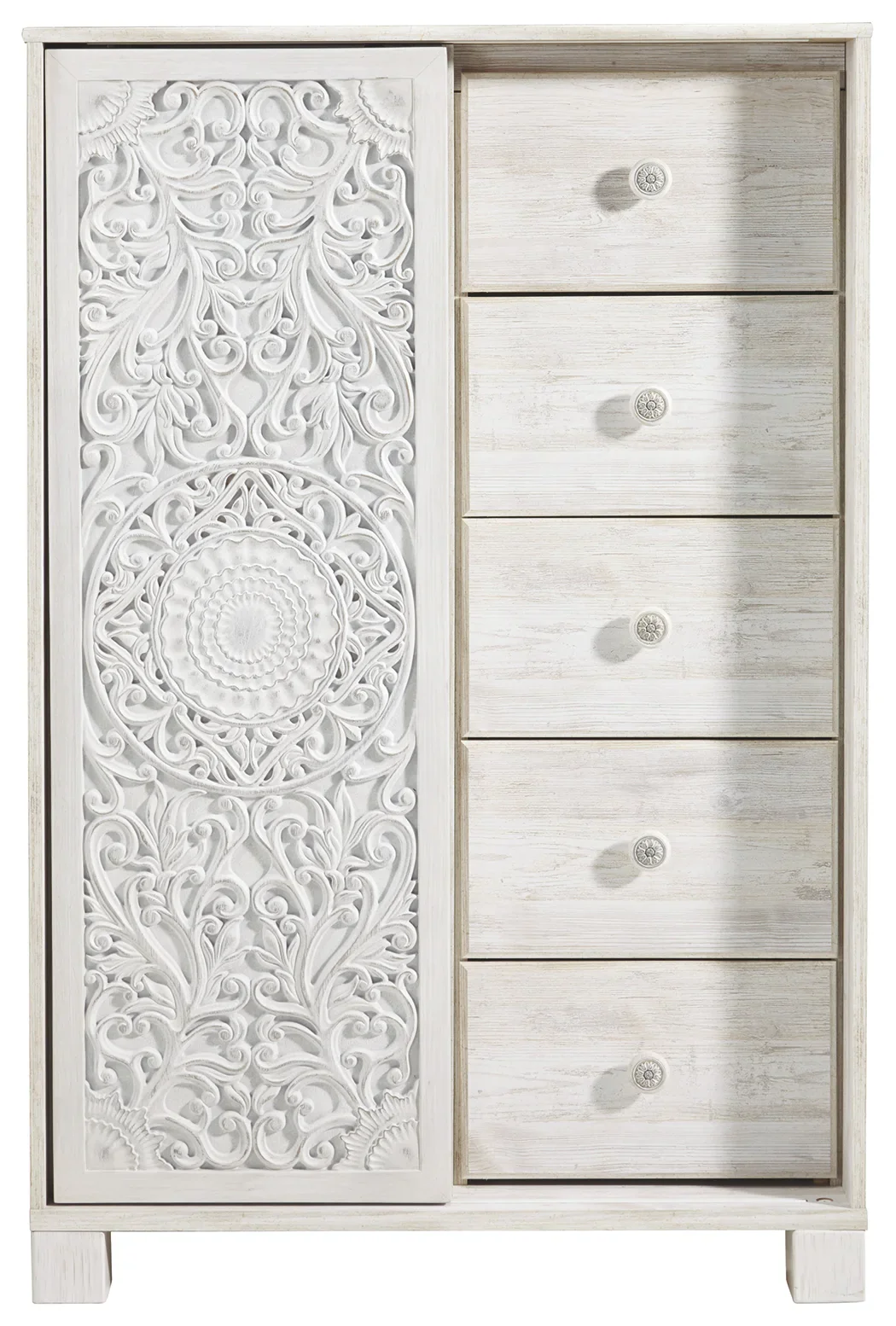 Paxberry - Whitewash - Dressing Chest - Image 6