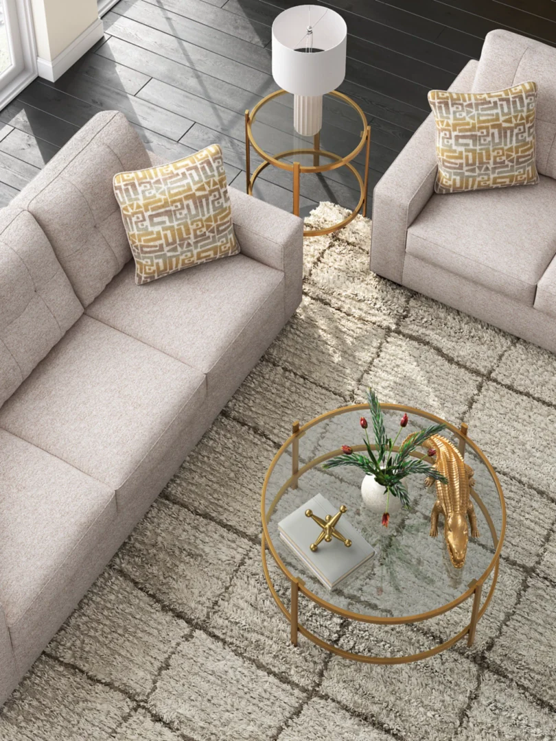 Pearlox - Gold - Occasional Table Set (Set of 3) - Image 4