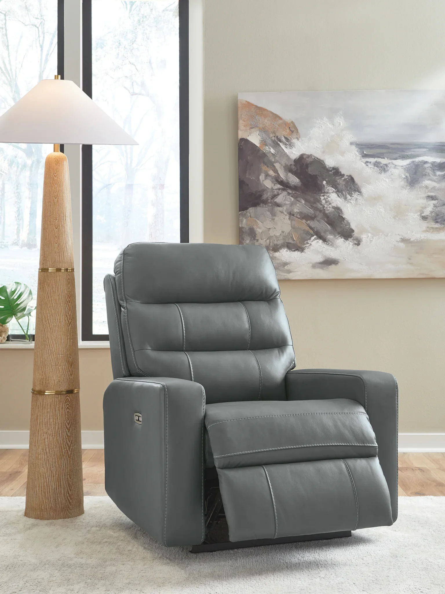 Pennacle Pier - Power Recliner With Adjustable Headrest - Tideon - Image 7