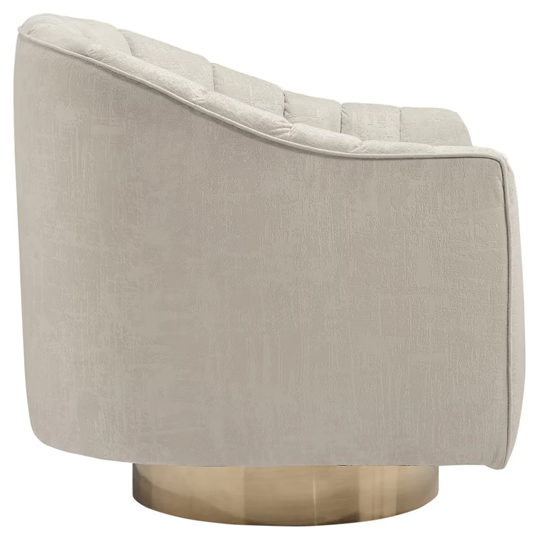 Penzlin - Pearl - Swivel Accent Chair - Image 5