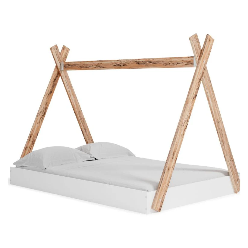 Piperton - Brown / White - Full Tent Complete Bed In Box