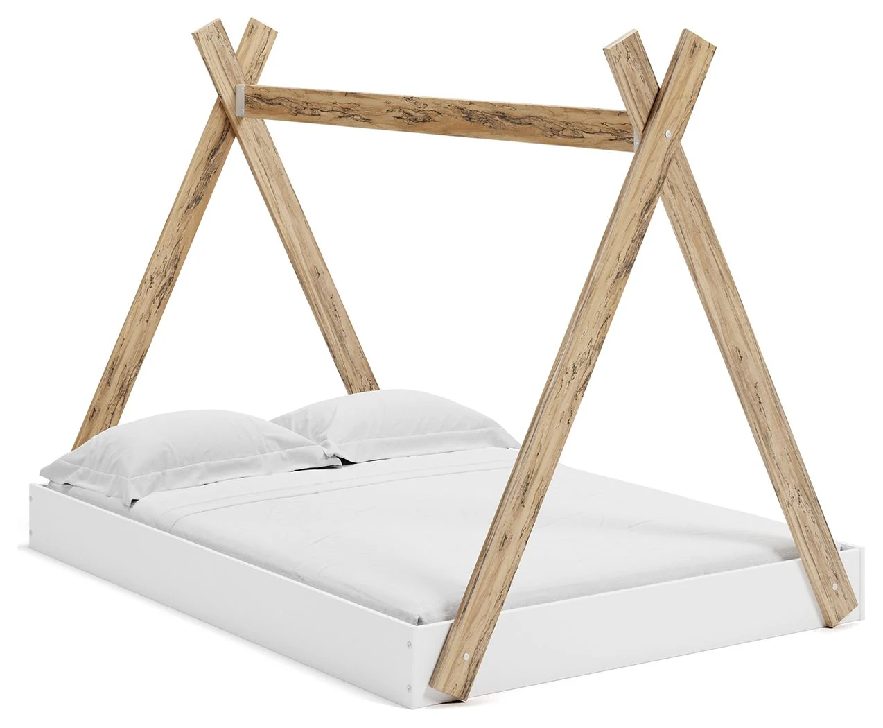 Piperton - Brown / White - Full Tent Complete Bed In Box - Image 2