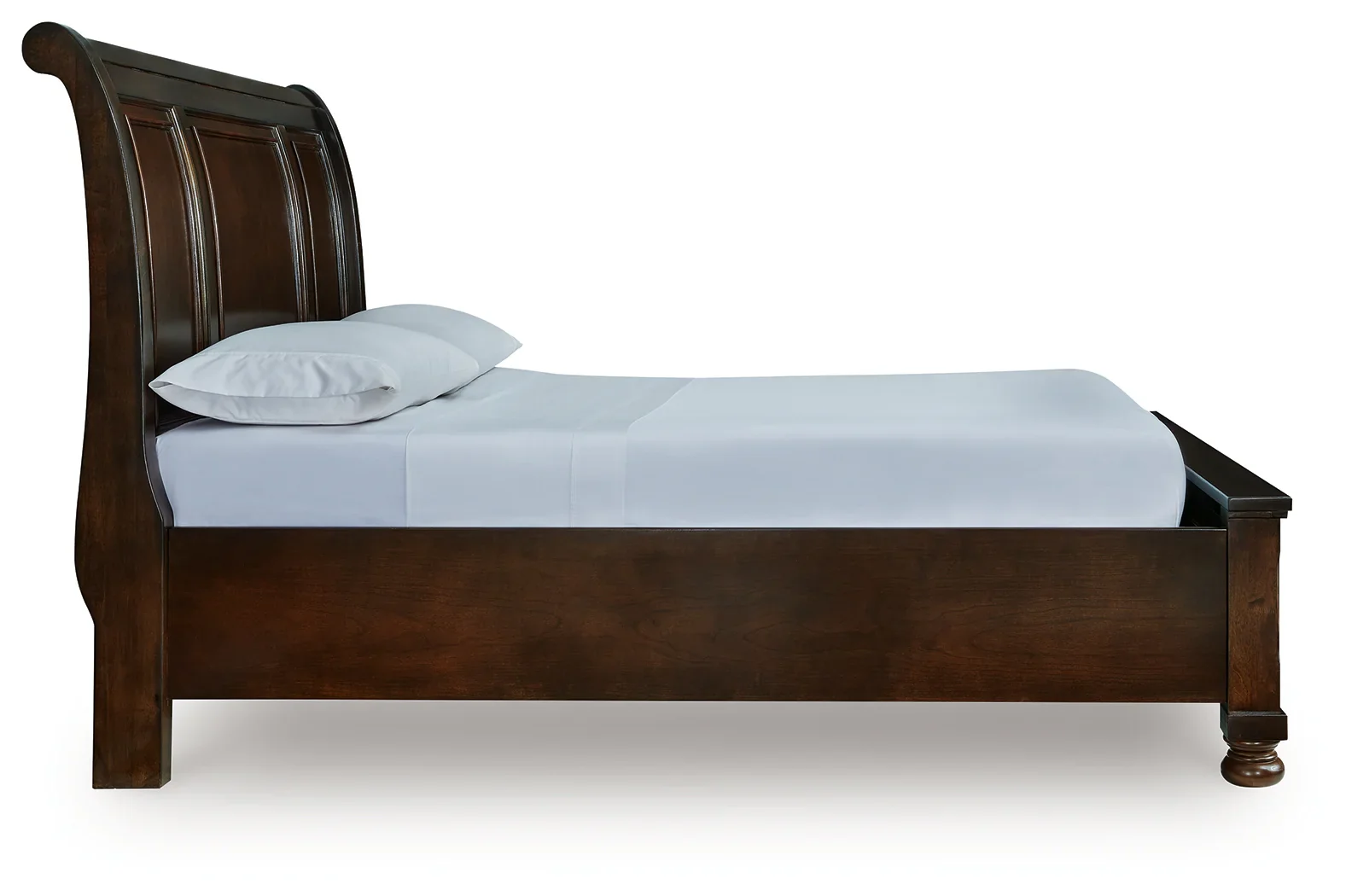 Porter - Rustic Brown - Queen Sleigh Storage Bed - Image 5