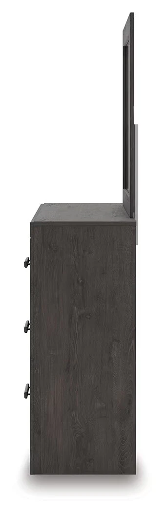 Prendonea - Charcoal - Dresser and Mirror - Image 7