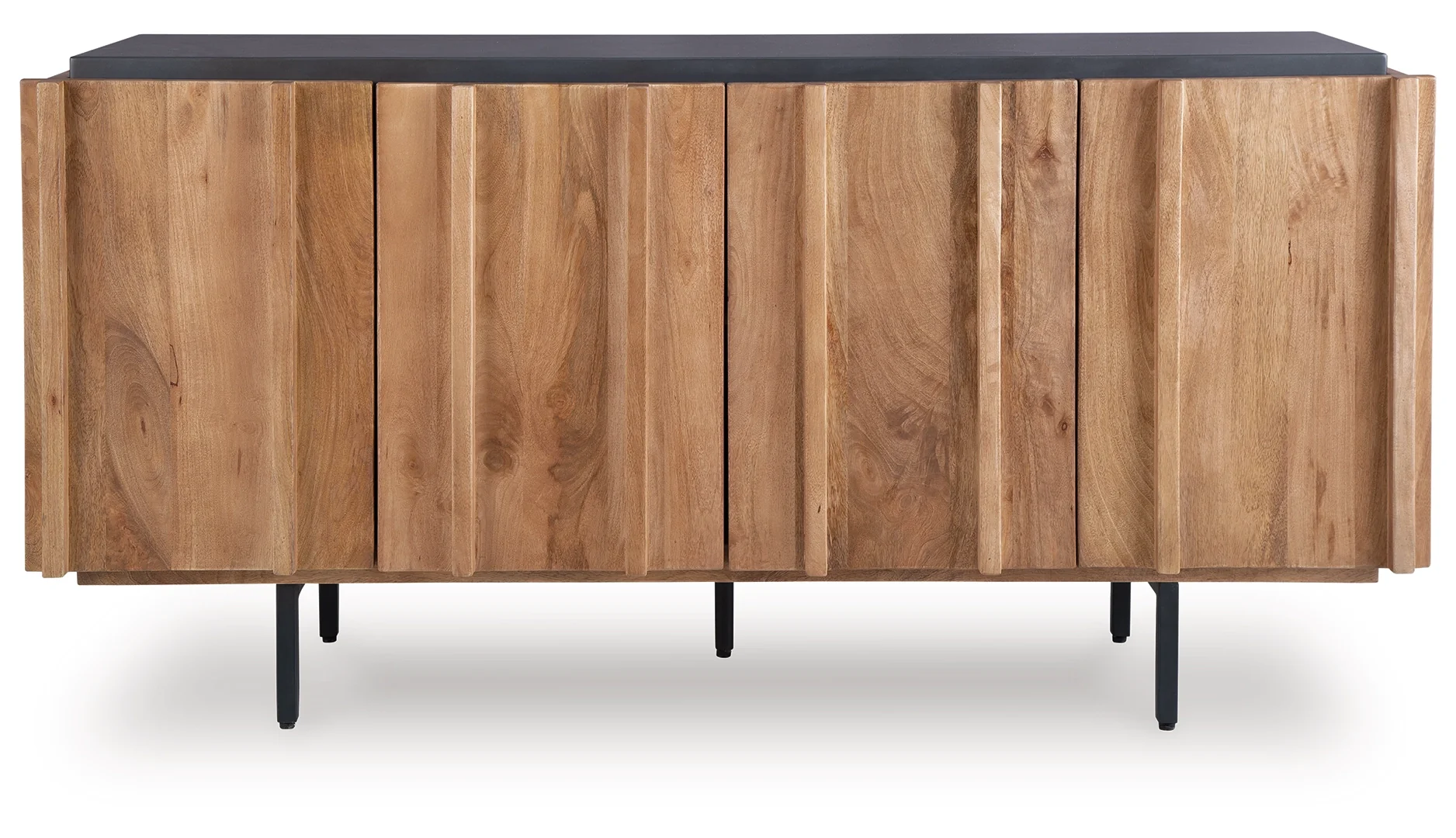 Quintavious - Brown / Charcoal - Accent Cabinet - Image 2