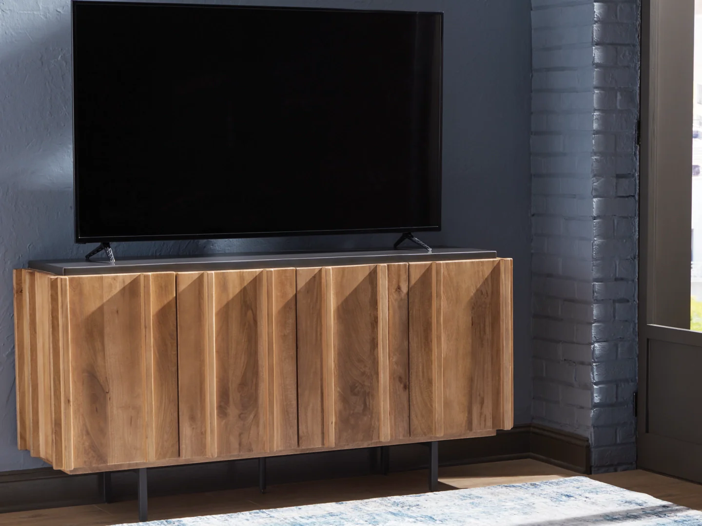 Quintavious - Brown / Charcoal - Accent Cabinet - Image 6