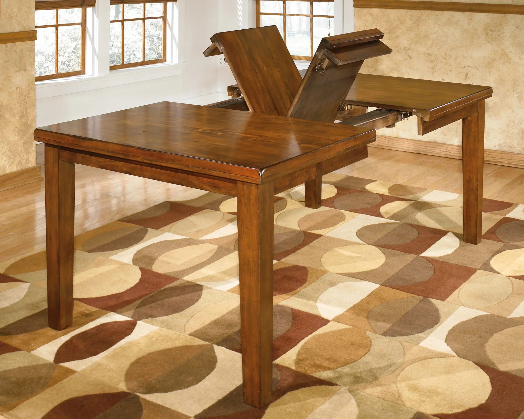 Ralene - Light Brown - 7 Pc. - Extension Table, 6 Side Chairs - Image 3