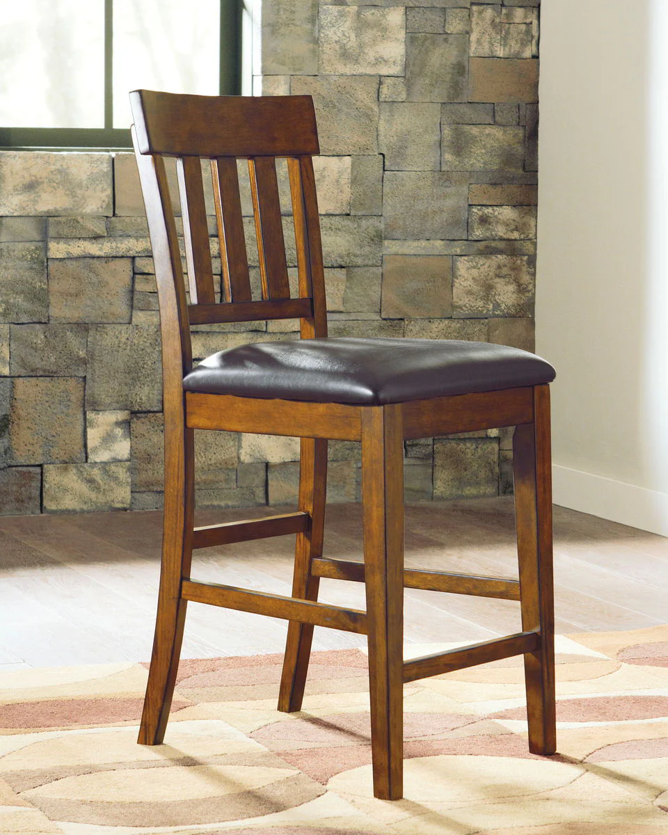 Ralene - Medium Brown - Upholstered Barstool (Set of 2) - Image 2