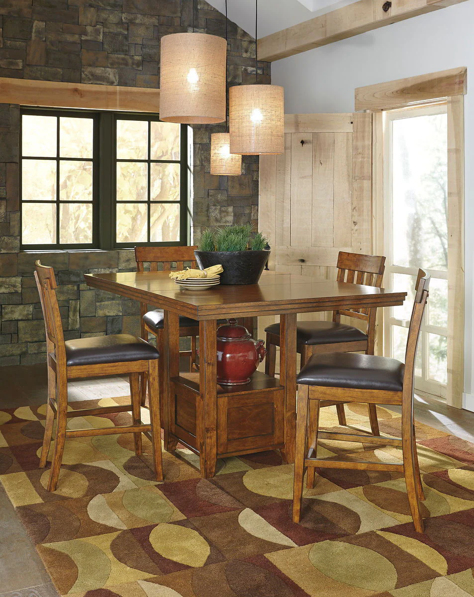Ralene - Medium Brown - Upholstered Barstool (Set of 2) - Image 4