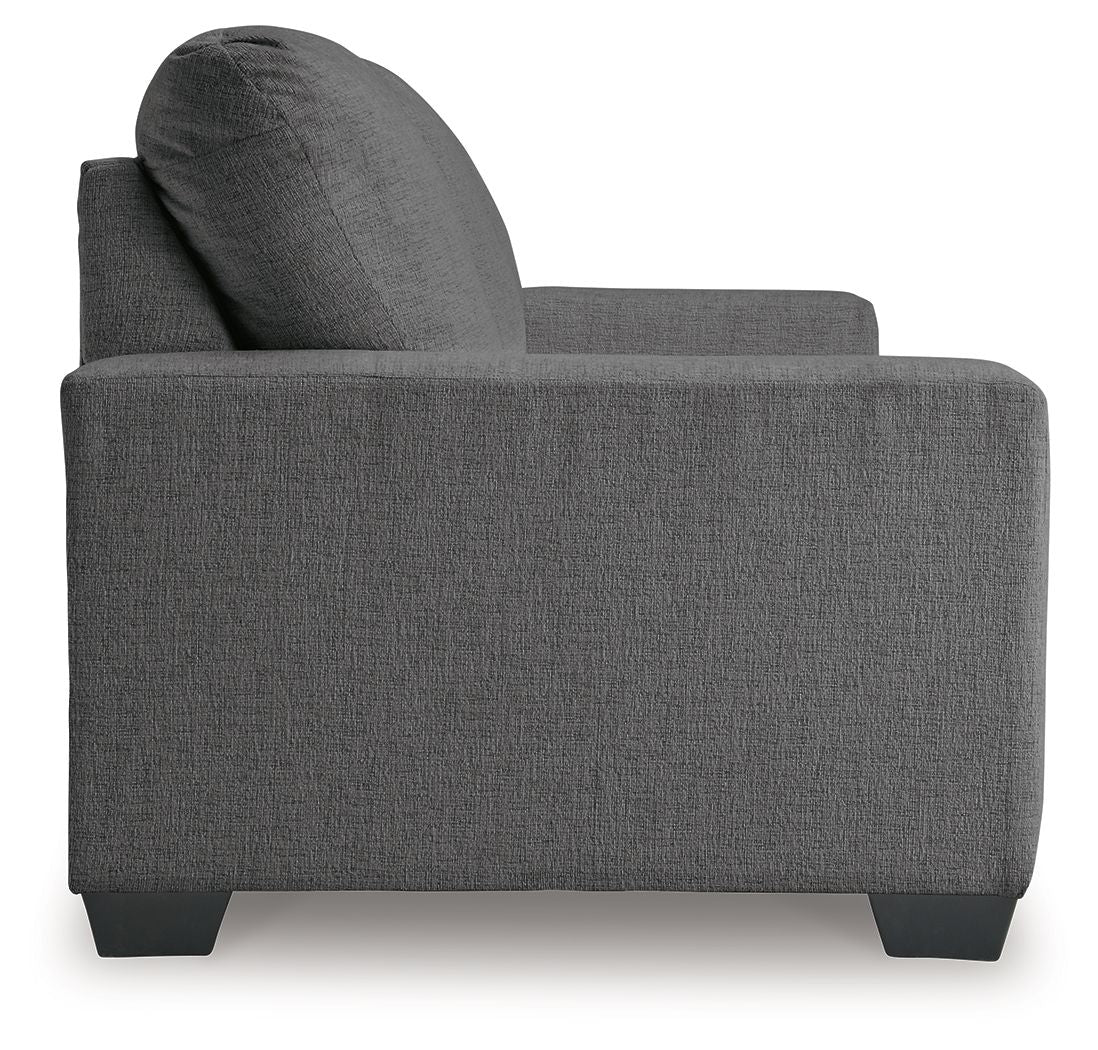 Rannis - Pewter - Full Sofa Sleeper - Fabric - Image 4