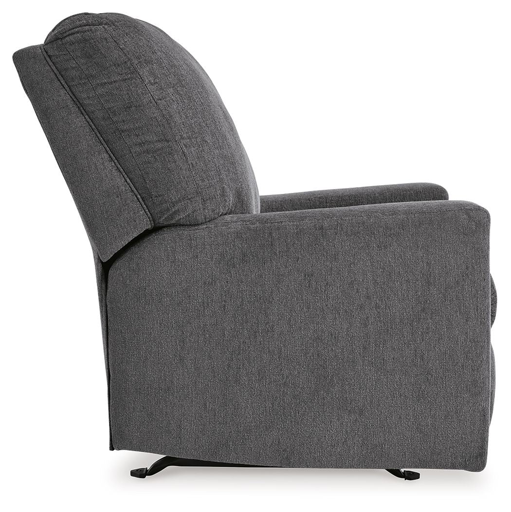 Rannis - Pewter - Rocker Recliner - Image 5