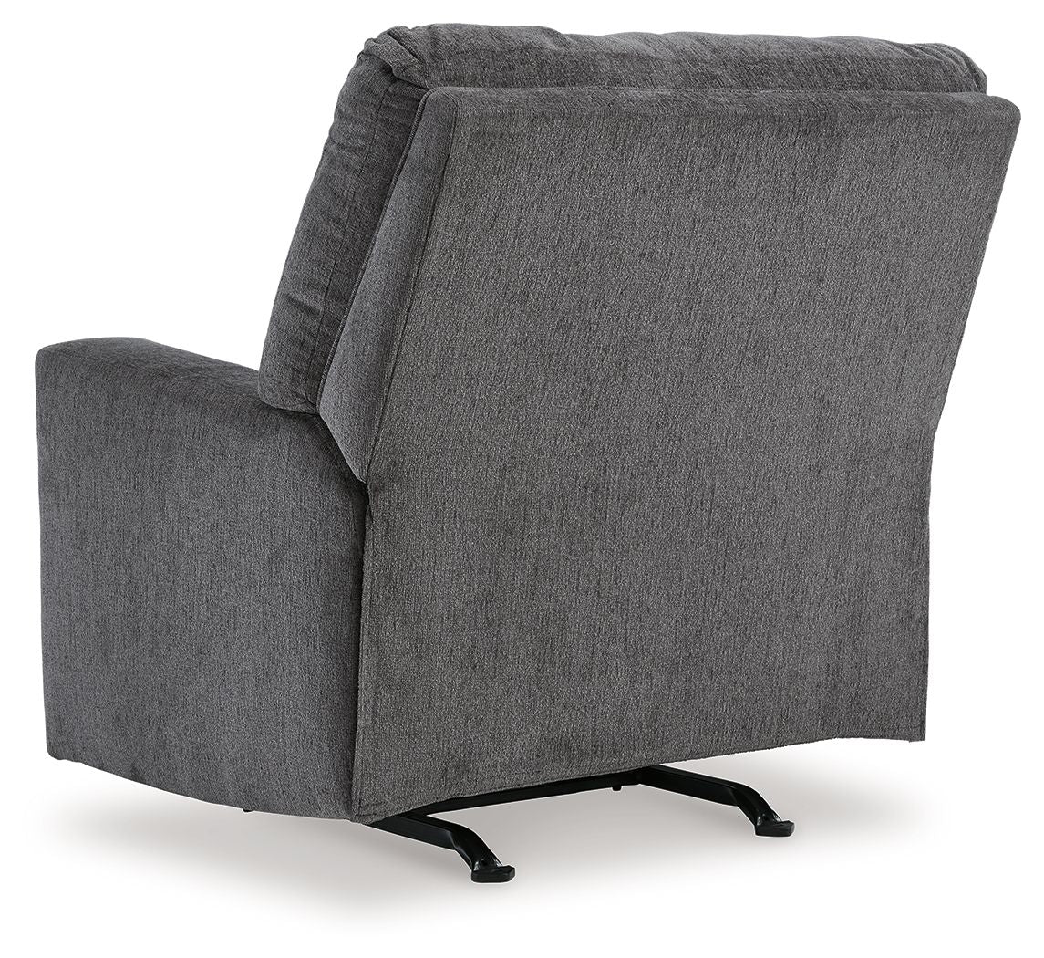 Rannis - Pewter - Rocker Recliner - Image 6