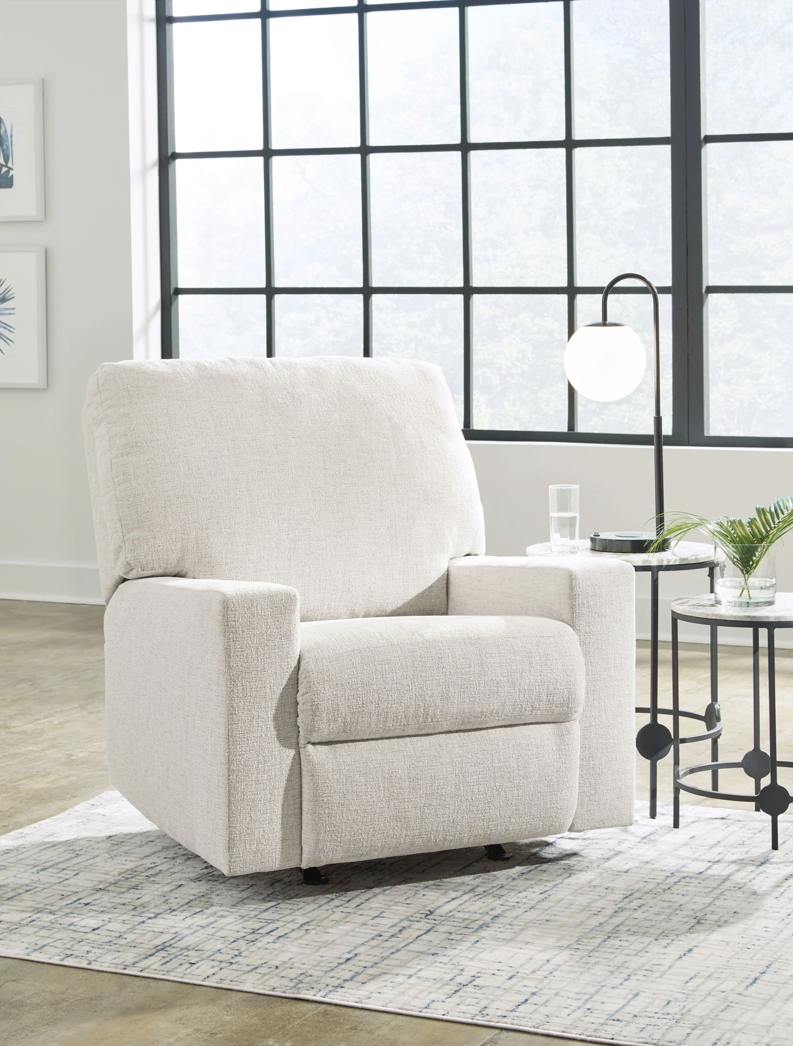 Rannis - Snow - Rocker Recliner - Image 2