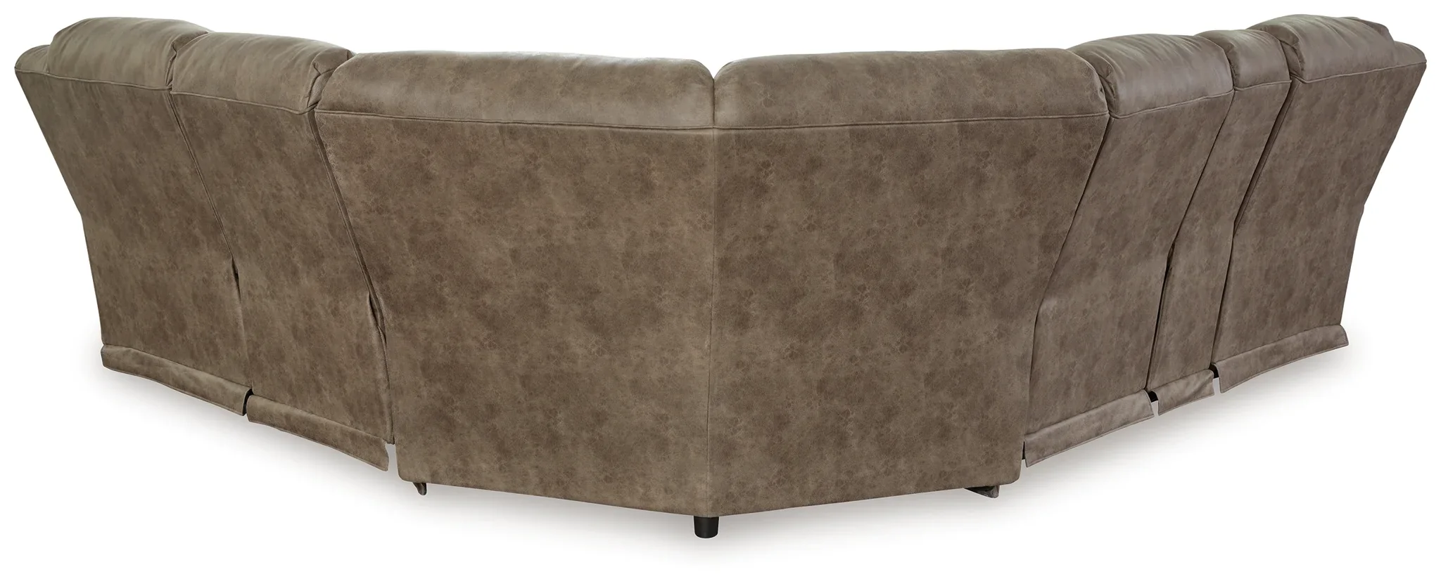 Ravenel - Fossil - 3-Piece Power Reclining Sectional With Laf Power Reclining Loveseat With Console - Image 3