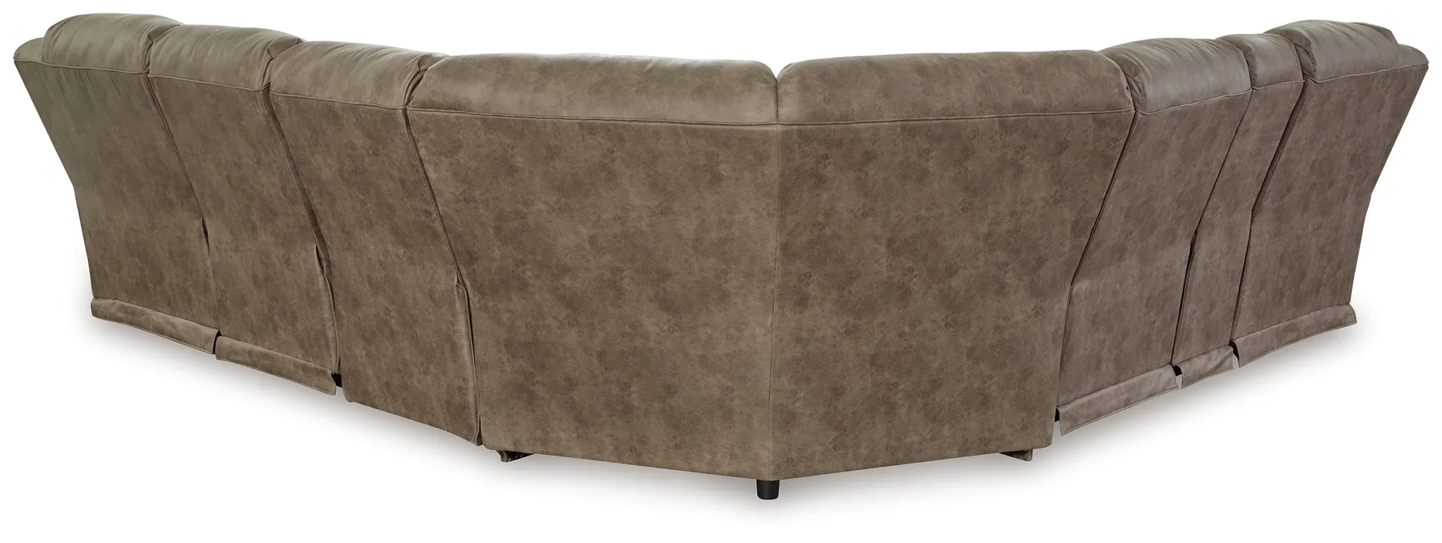 Ravenel - Fossil - 4-Piece Power Reclining Sectional With Laf Power Reclining Loveseat With Console - Image 3