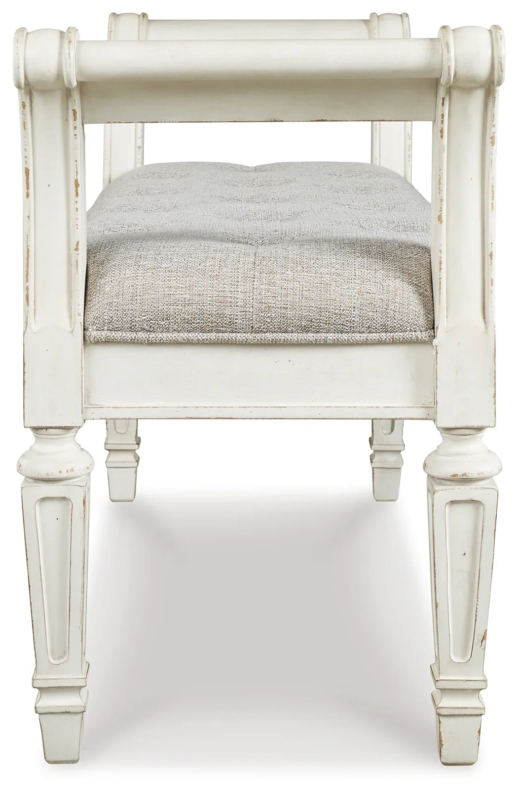 Realyn - Antique White - Accent Bench - Image 3