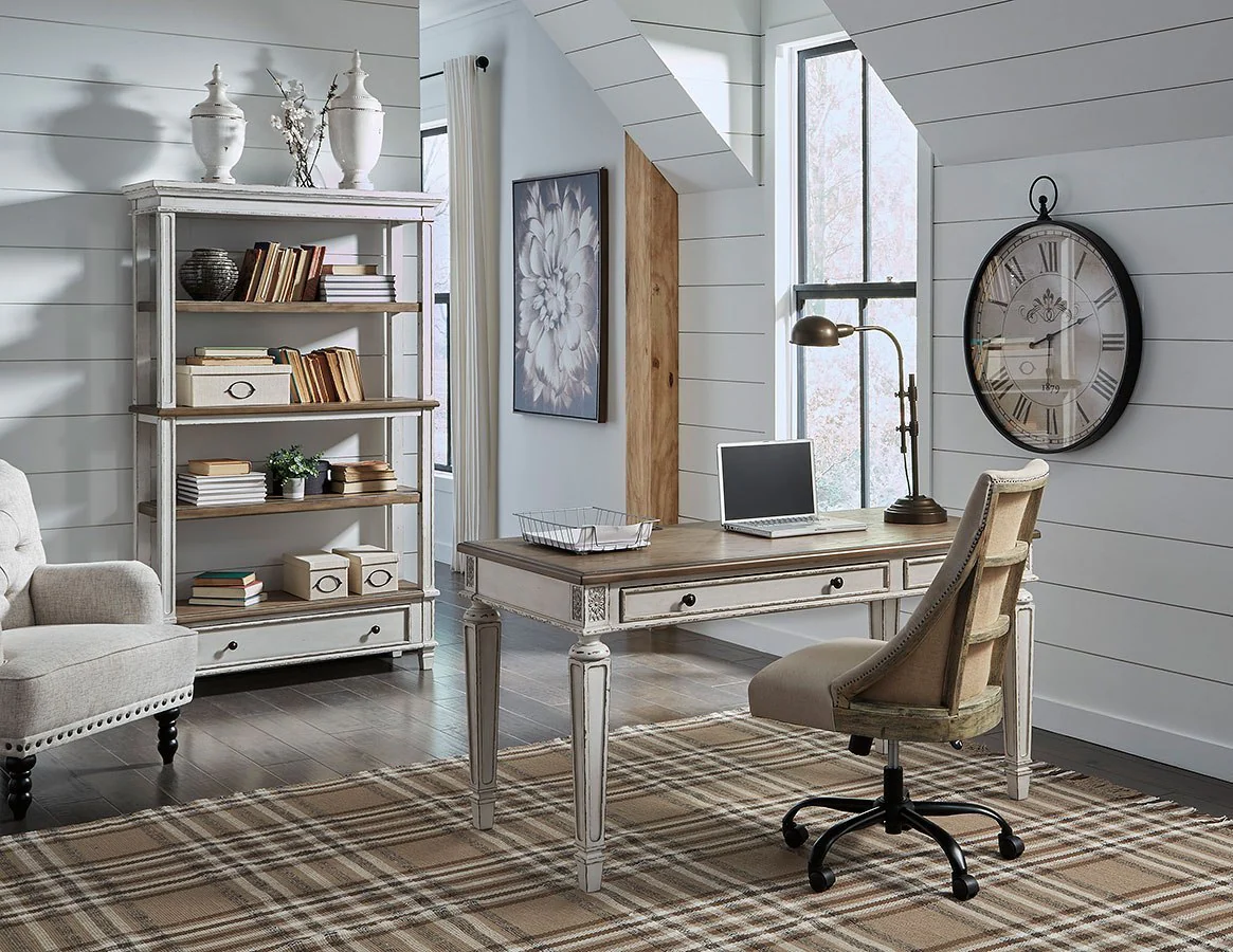 Realyn - Brown / White - Bookcase - Image 3