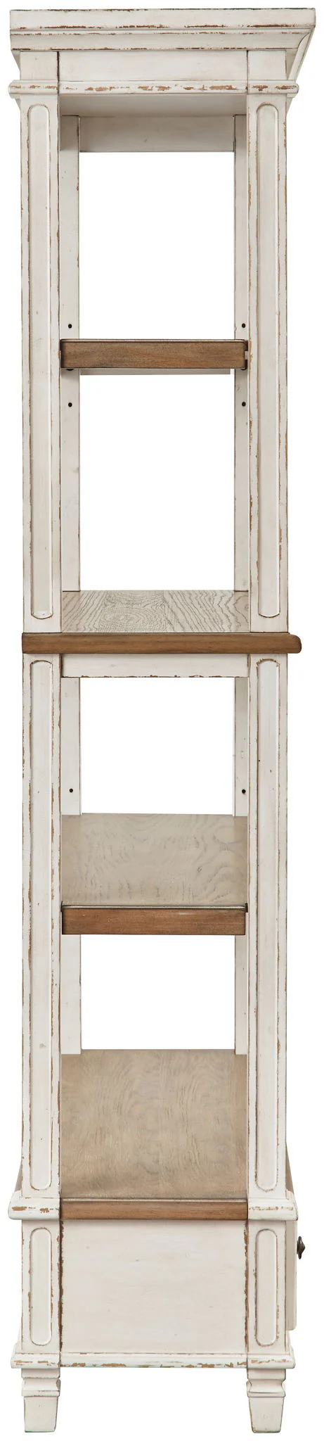 Realyn - Brown / White - Bookcase - Image 4