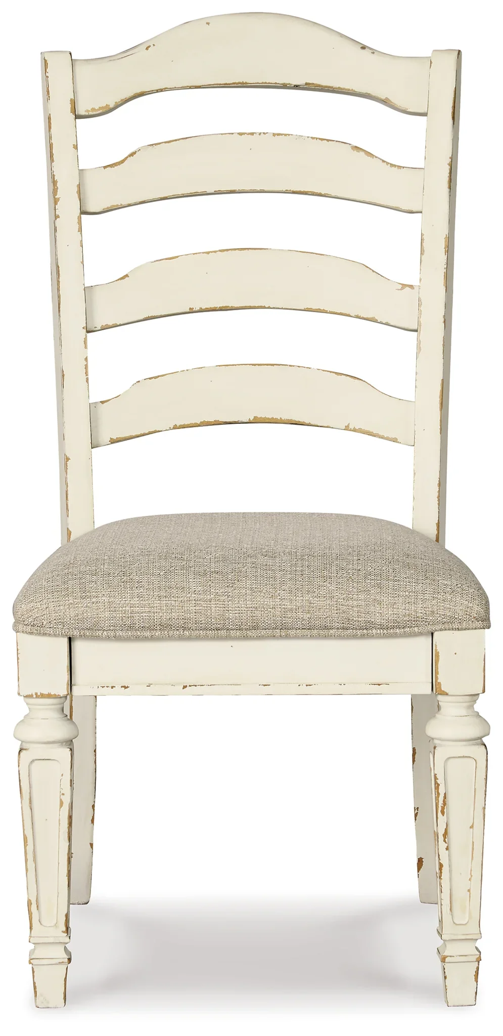 Realyn - Chipped White - Dining Uph Side Chair (Set of 2) - Ladderback - Image 3