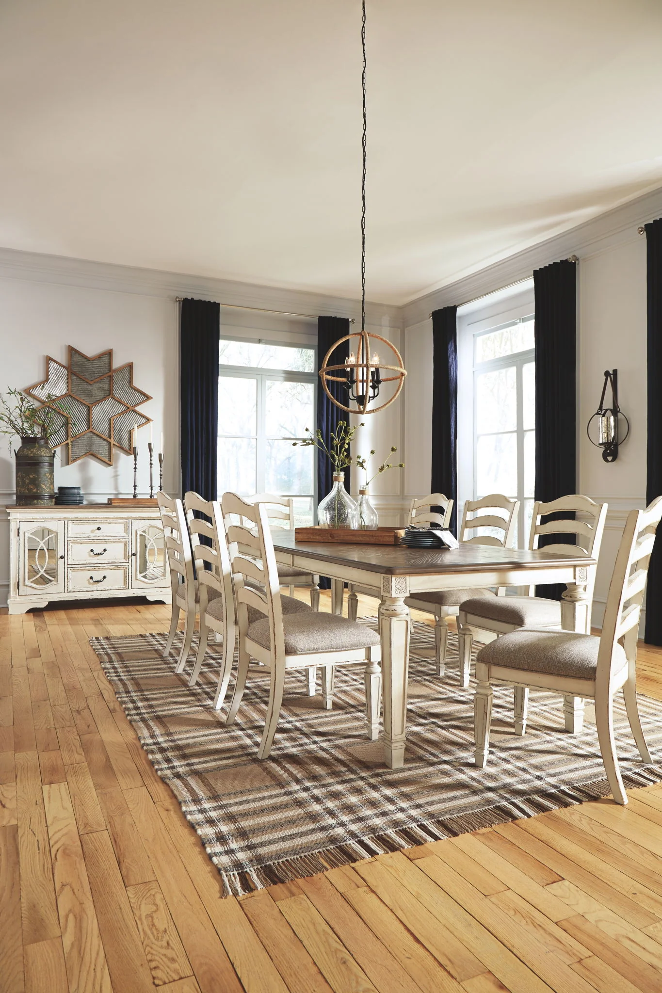 Realyn - Chipped White - Rect Dining Room Ext Table - Image 11